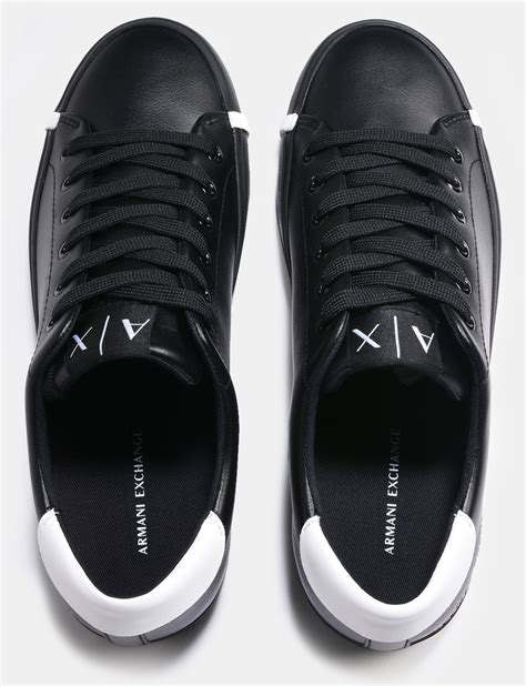 armani exchange low top sneakers.